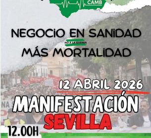 En Defensa de la Sanidad Pública Andaluza (Manifestaciones 12 de abril)